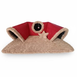 Tünel Keşif & Dinlence Kedi Oyun Evi & Yatağı